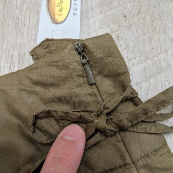 Talbots Petites Olive Green A line Skirt New with tags Size 12P - Picture 7 of 8